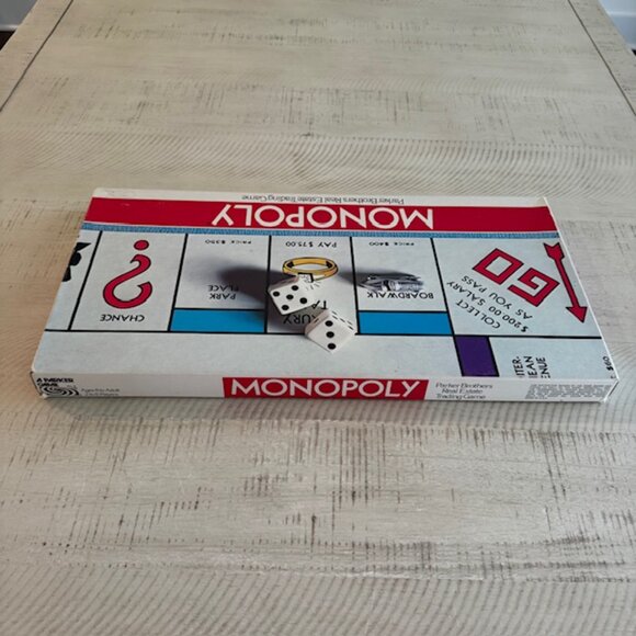 vintage 1971 Parker Brothers Monopoly - Picture 9 of 11